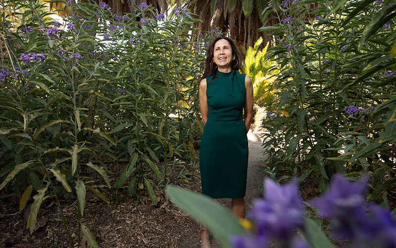 Joya Salas Sows Vision for CSUF’s Arboretum and Botanical Garden Joya Salas Sows Vision for CSUF's Arboretum and Botanical Garden