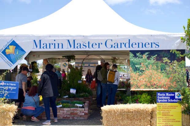 This year's booth features a native plant garden, plant clinic and more. (Photo by Becca Ryan)