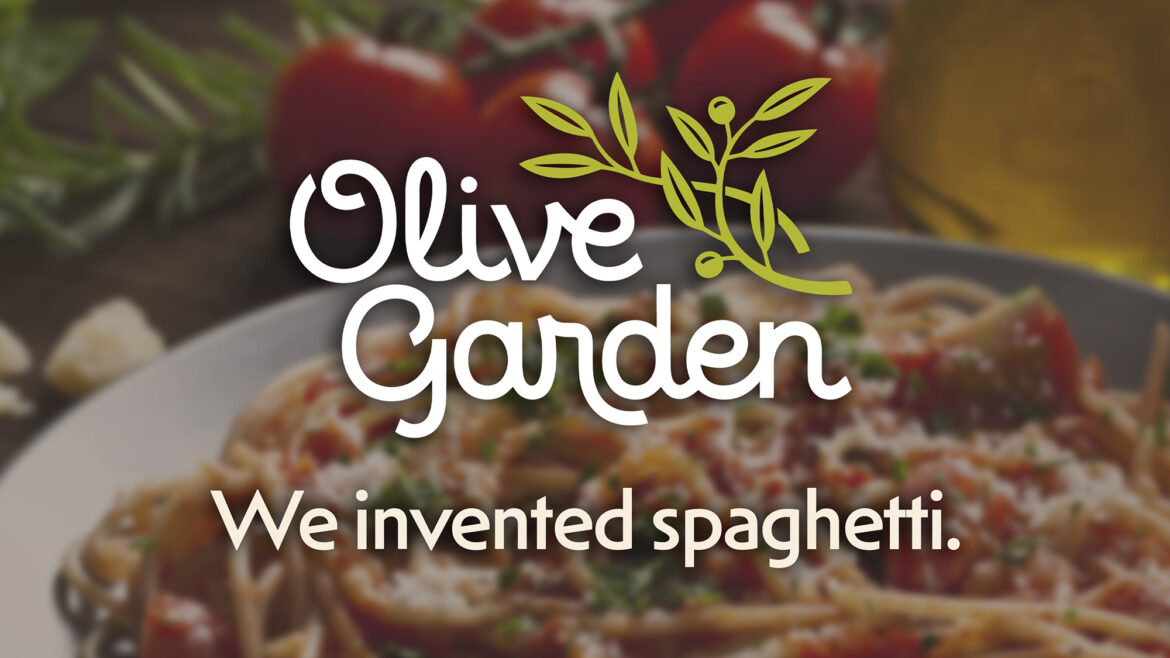 Olive Garden Unveils New ‘We Invented Spaghetti’ Slogan