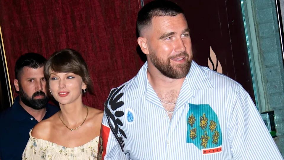 Taylor Swift and Travis Kelce