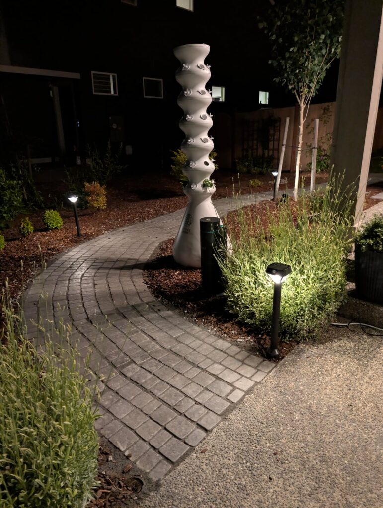 Lights match the house?