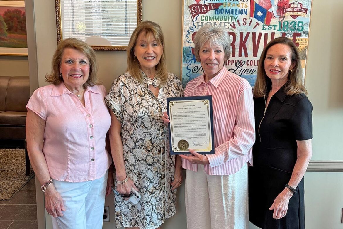 Starkville Town and Country Garden Club celebrates National Garden Week Sunday through Saturday