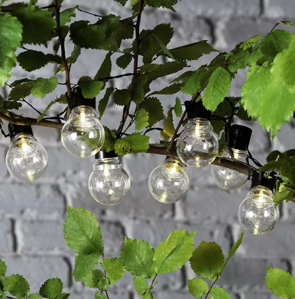 Shoppers can get the 20 Warm White Festoon Solar Lights for 'free' through TopCashback