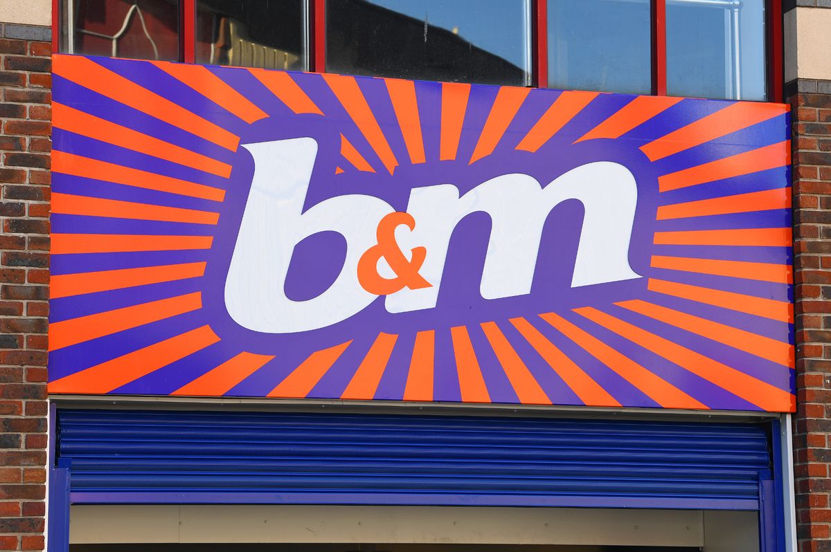 B&M store sign 
