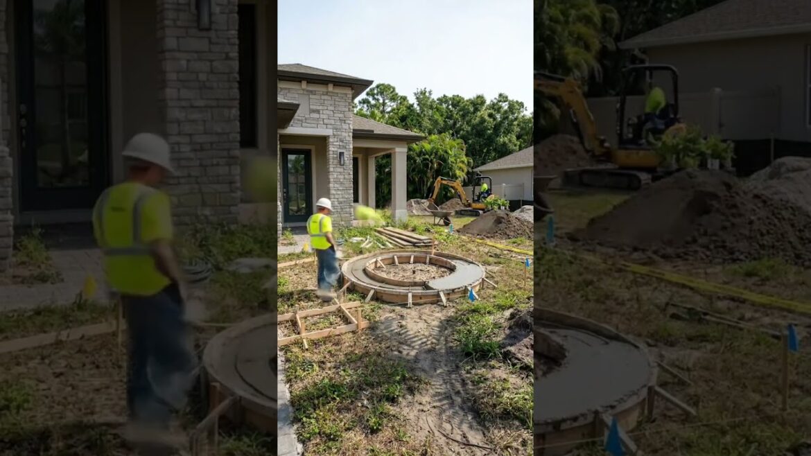Incredible Backyard Makeover! DIY Concrete Garden Bed Timelapse#DIYProjects #CurbAppeal Incredible Backyard Makeover! DIY Concrete Garden Bed Timelapse#DIYProjects #CurbAppeal