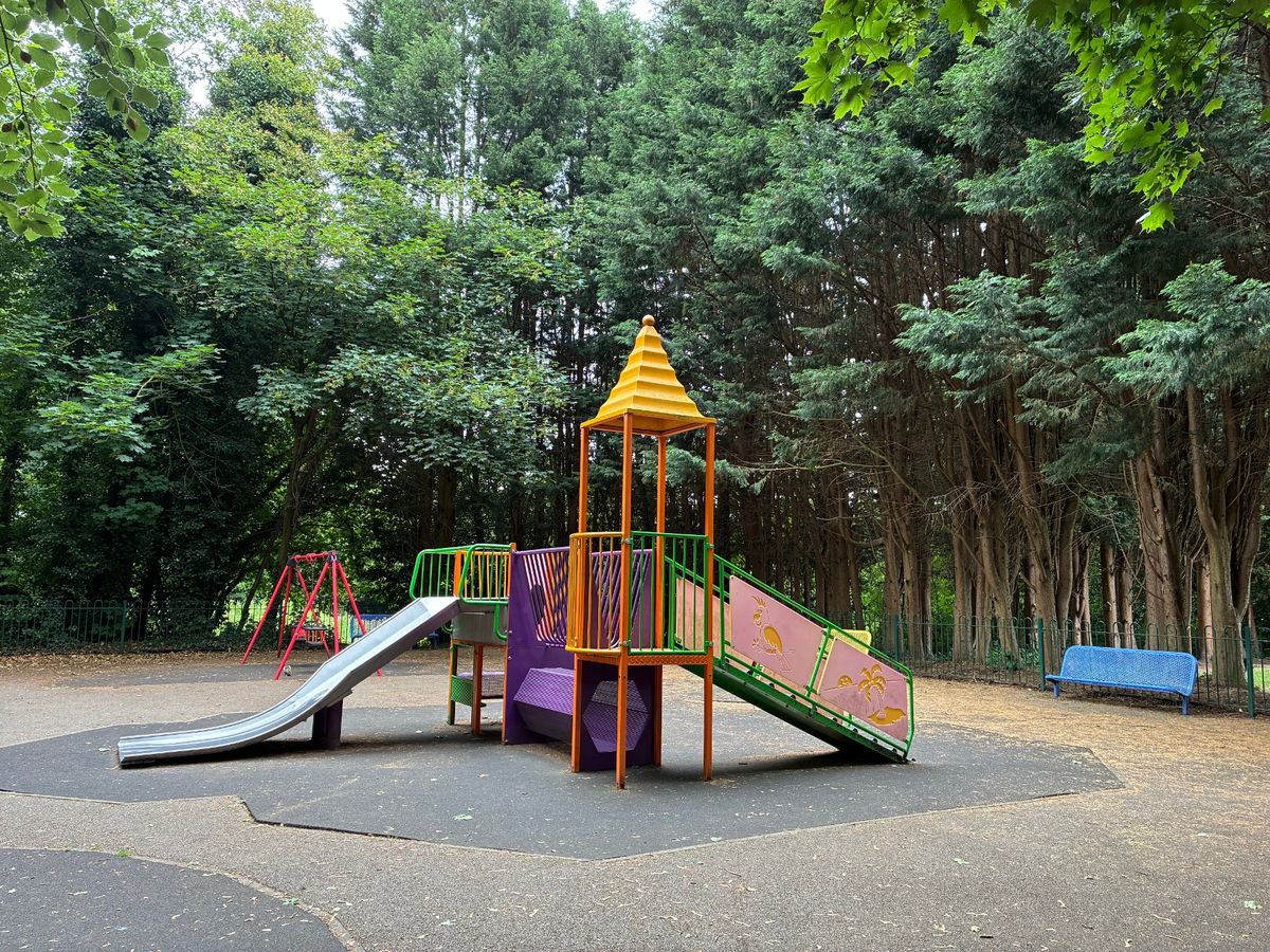 One of the park's two play areas