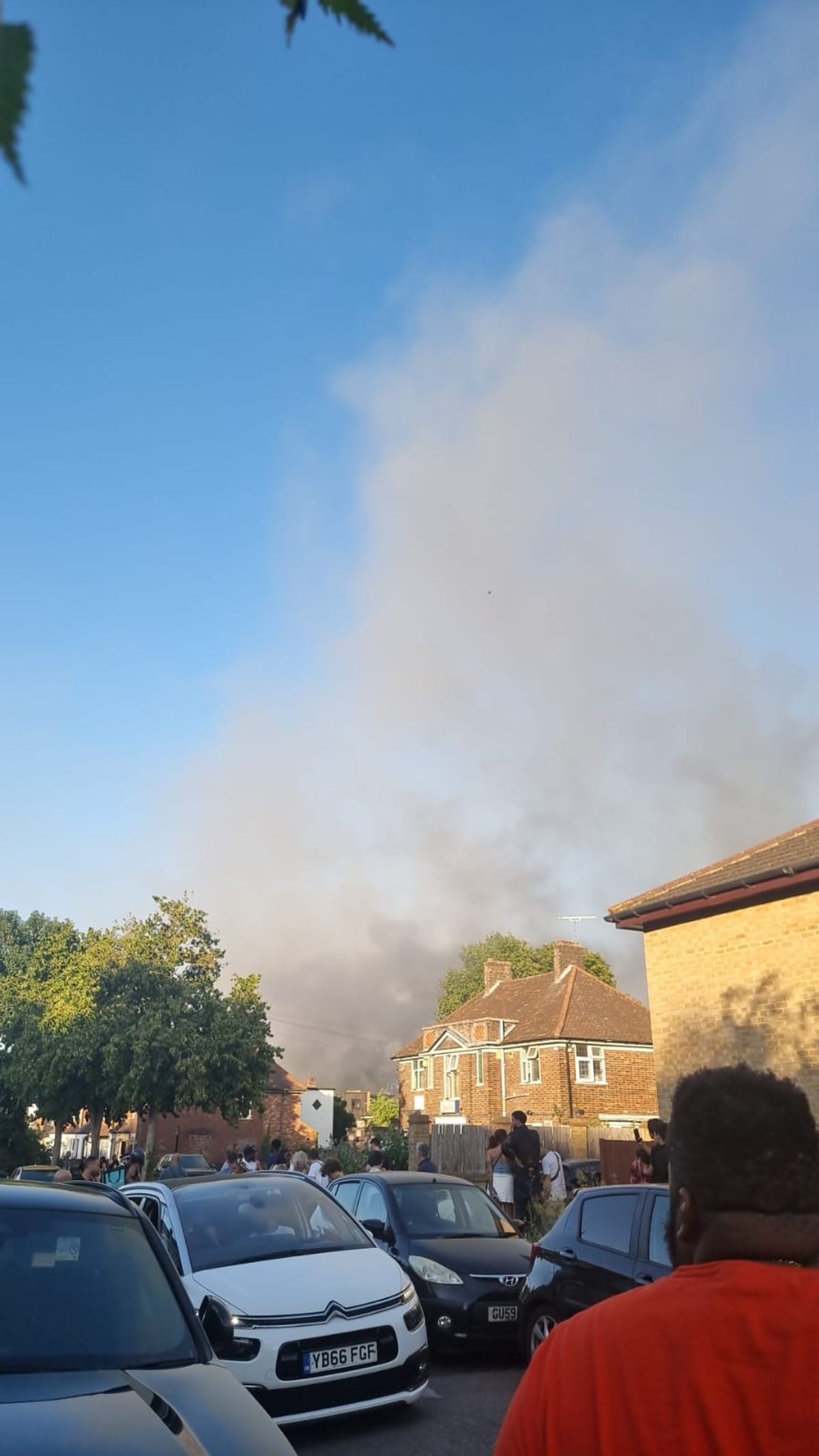 It's been reported that people have been evacuated from their homes