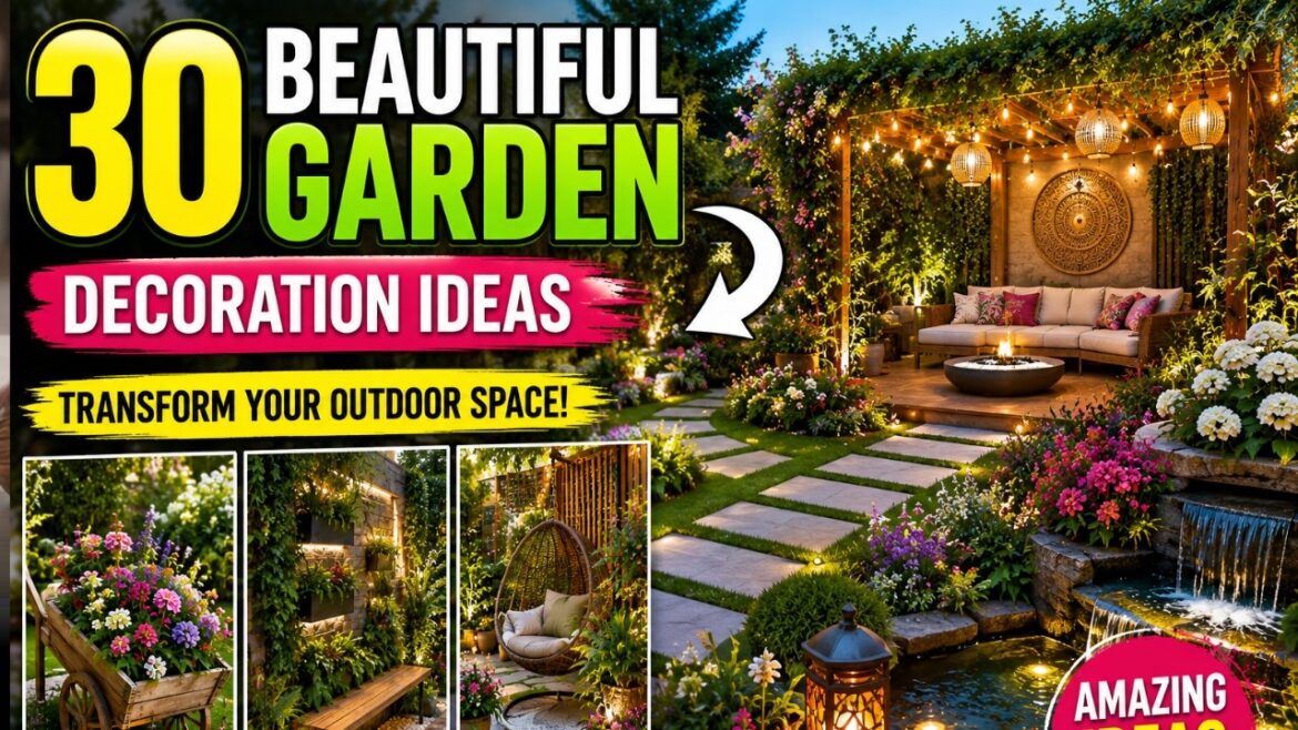 🌿 50 Beautiful Garden Decoration Ideas | Amazing Garden Design Inspiration 🌿 50 Beautiful Garden Decoration Ideas | Amazing Garden Design Inspiration