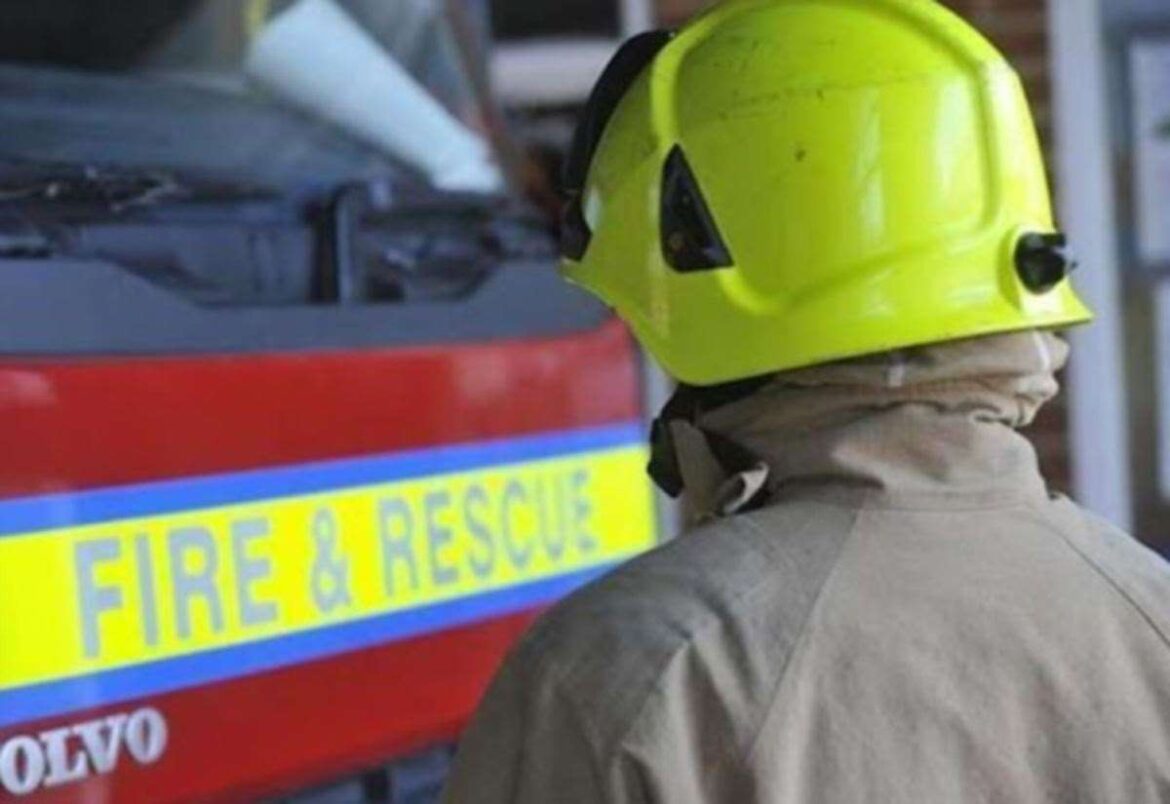 Firefighters battle blaze involving multiple garden sheds, fences and pallets in Stowmarket Firefighters battle blaze involving multiple garden sheds, fences and pallets in Stowmarket