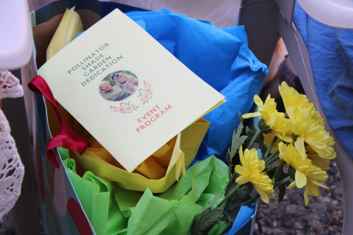 Erving community honors Annabelle Lucas with pollinator garden