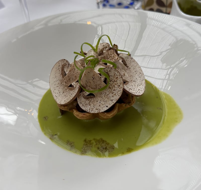 Mushroom starter at Isca