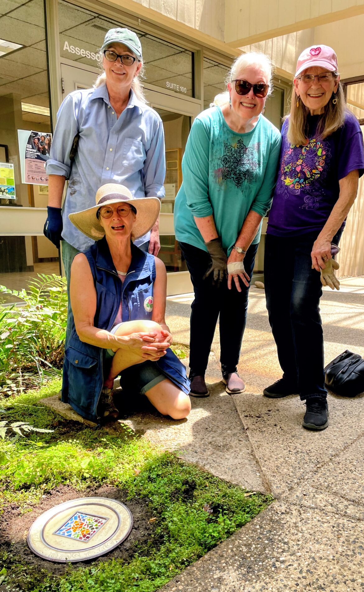 Garden club beautifies Butte County Center Atrium