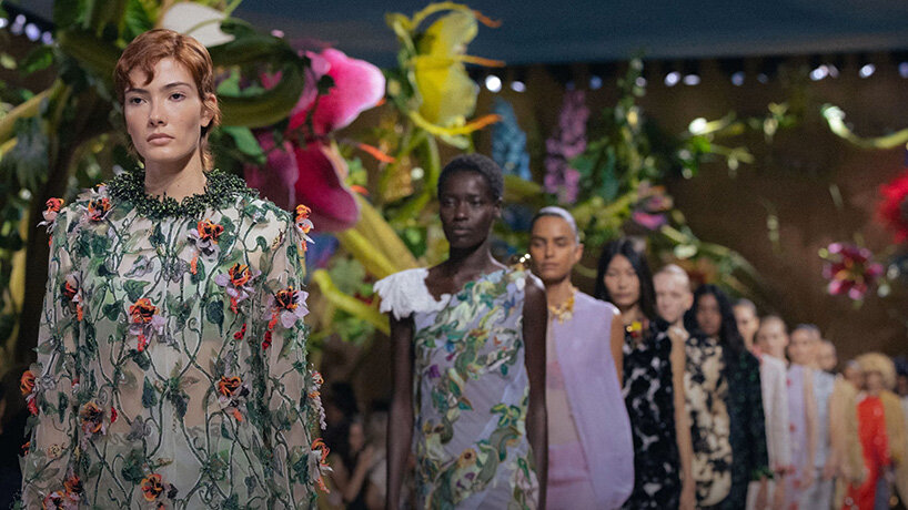 giant flowers and twisting vines shape bureau betak's enchanted garden for chanel - 3