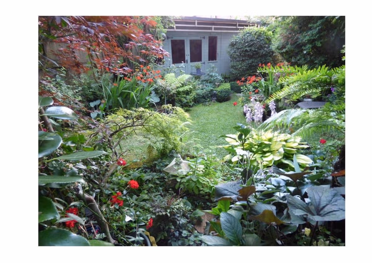 Prisca Furlong created the Japanese-inspired garden back in 2016