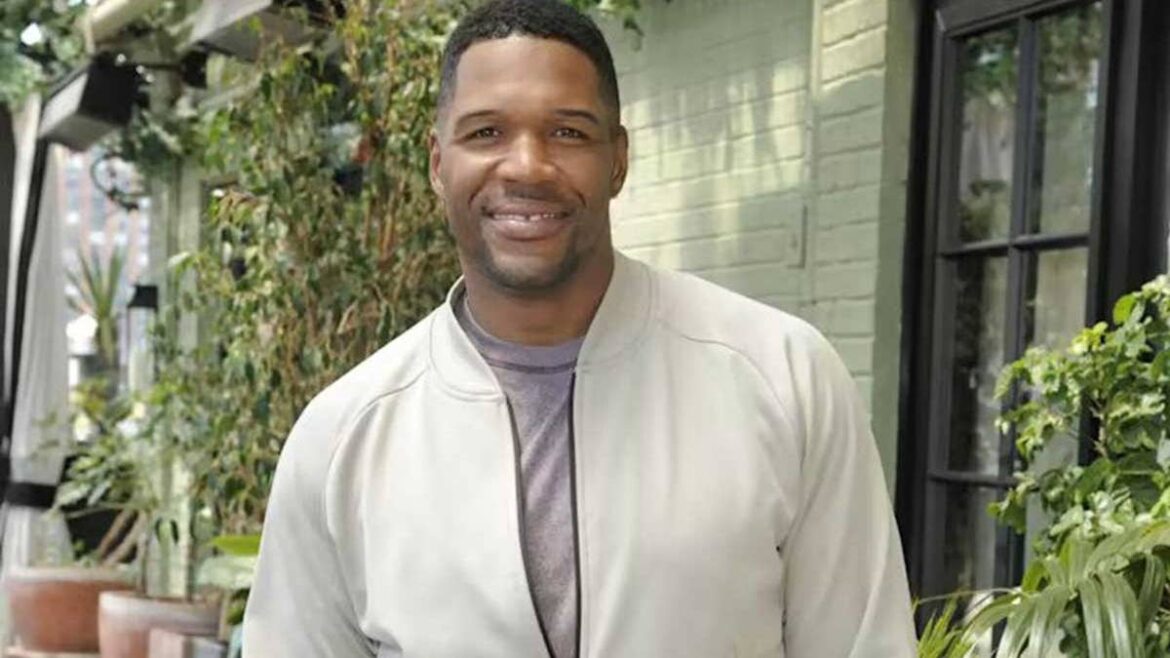 GMA's Michael Strahan shares rare glimpse inside huge garden in family home in NYC