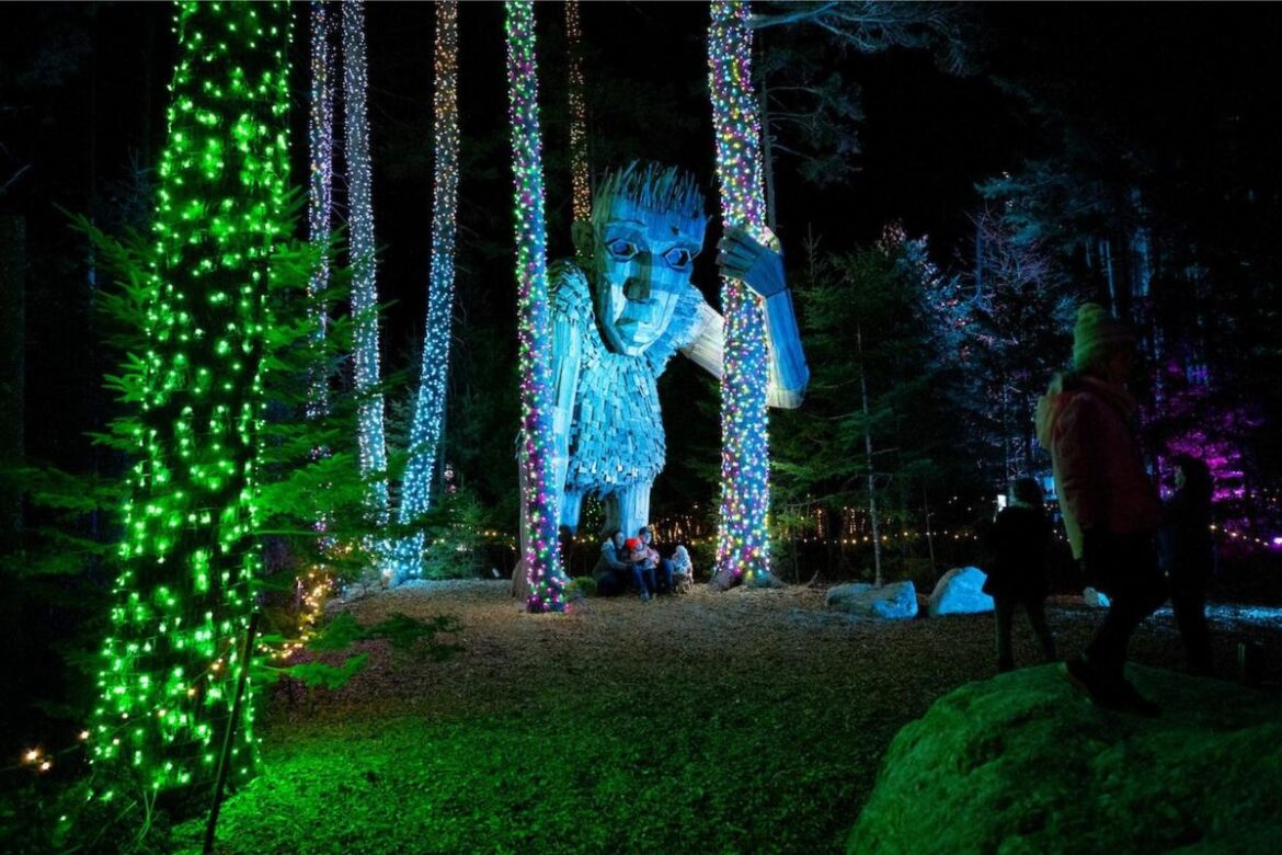Why Boothbay’s Gardens Aglow in Maine Is A Must-See This Holiday Why Boothbay's Gardens Aglow in Maine Is A Must-See This Holiday