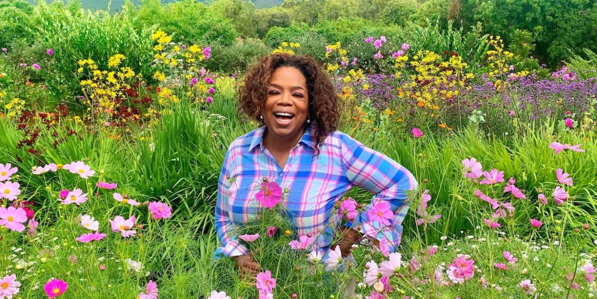 Watch Oprah Give a Tour of Her Hawaii Flower Garden