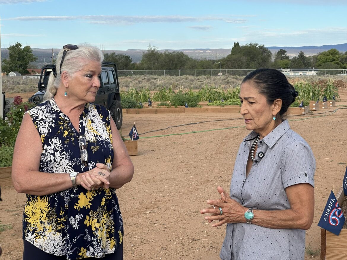 Haaland visits Grants Community Pantry, Hears Rural New Mexico Concerns Firsthand Haaland visits Grants Community Pantry, Hears Rural New Mexico Concerns Firsthand