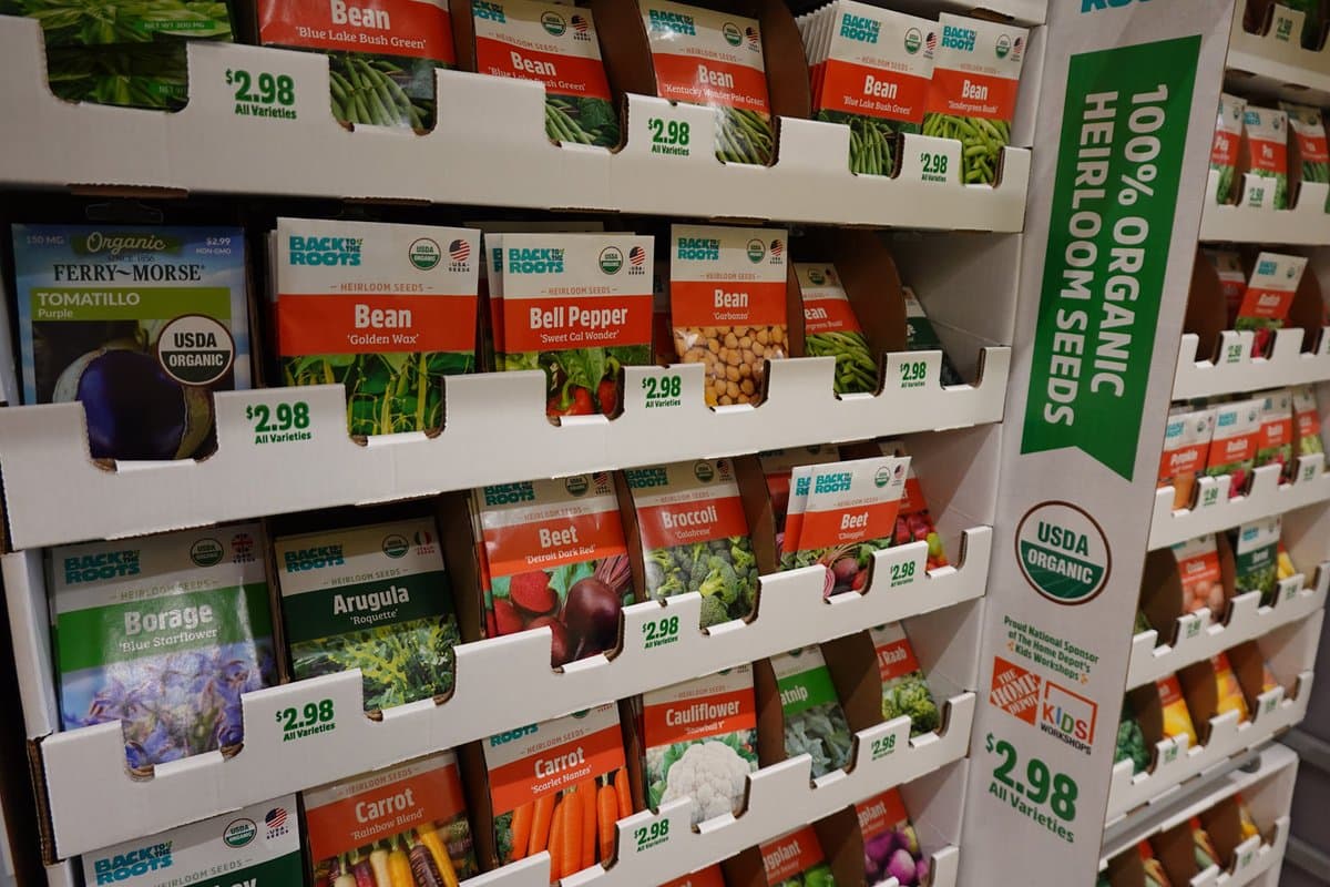 seeds at store