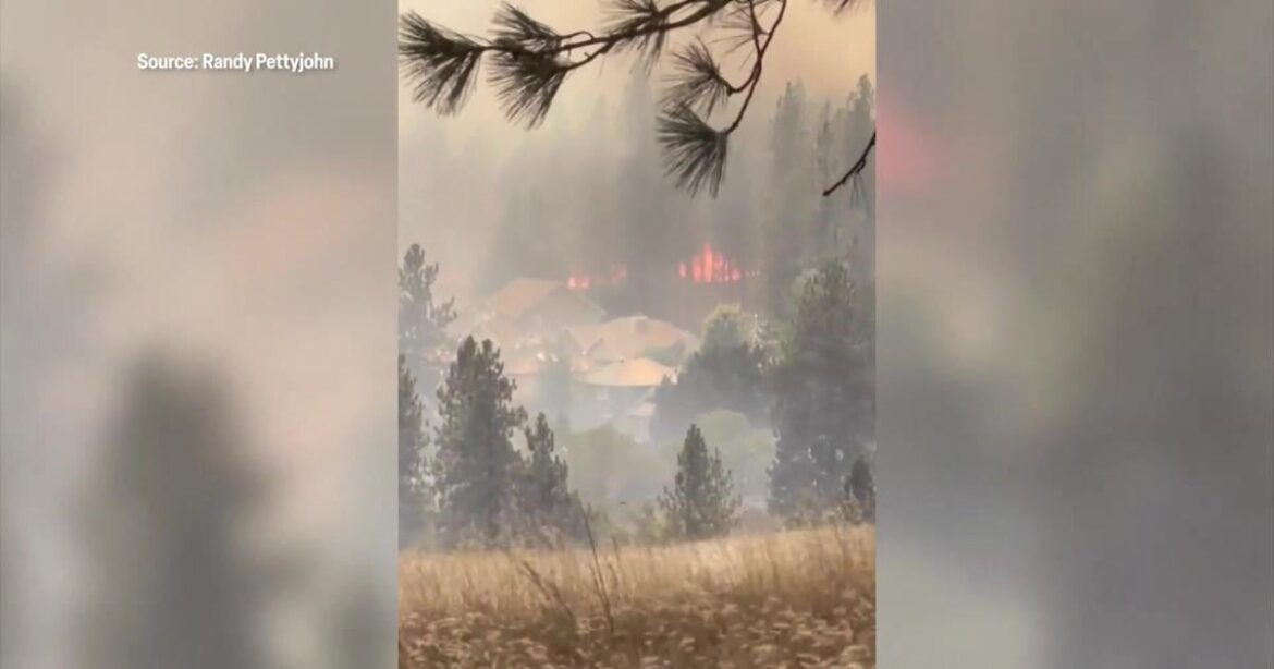 Retired Spokane firefighters use garden hoses to save homes | Spokane Fires
