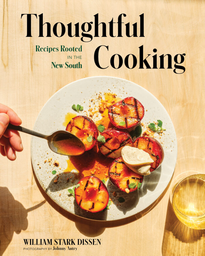 The book cover for "Thoughtful Cooking" by William Stark Dissen