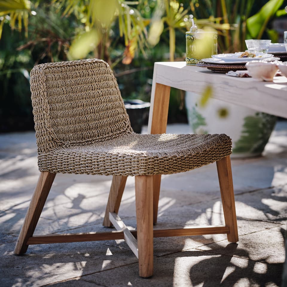 OKA’s sculptural Belsay dining chairs