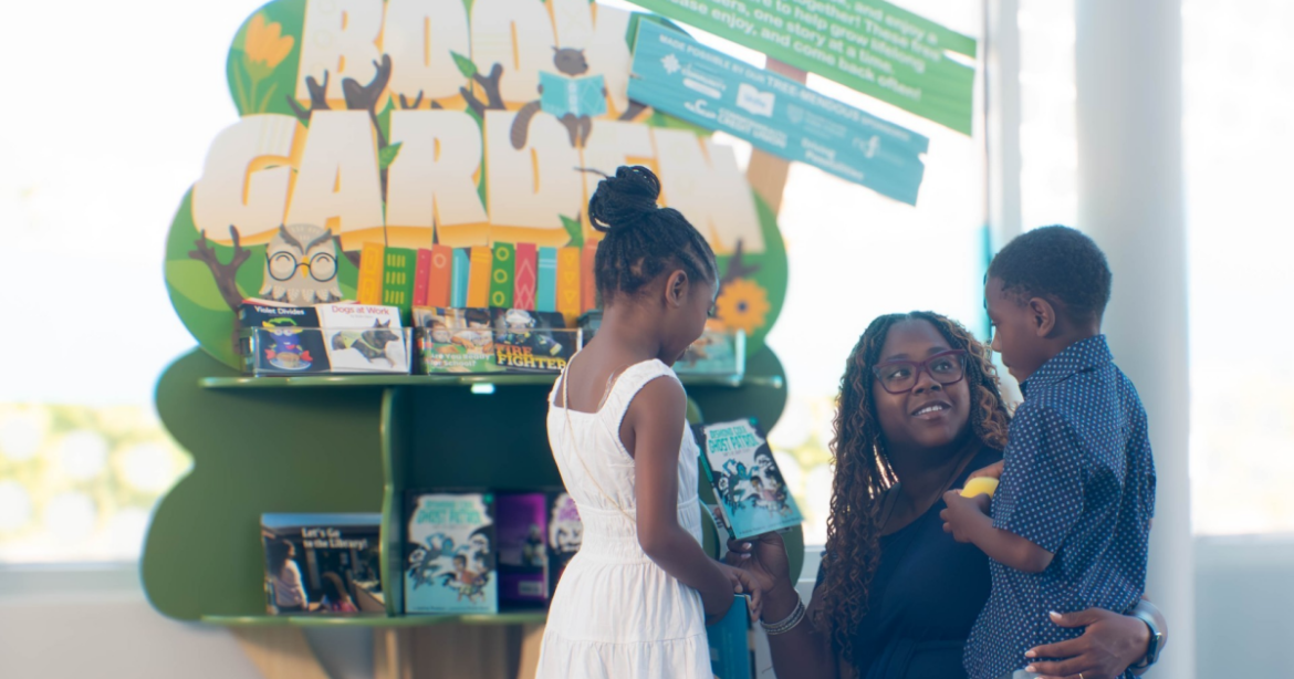 Lexington Community Book Garden helps children read Lexington Community Book Garden helps children read