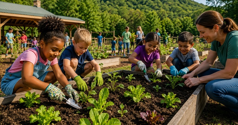 Arkansas State Parks Partners With Apple Seeds To Launch Teaching Farm At Pinnacle Mountain State Park Arkansas State Parks Partners With Apple Seeds To Launch Teaching Farm At Pinnacle Mountain State Park