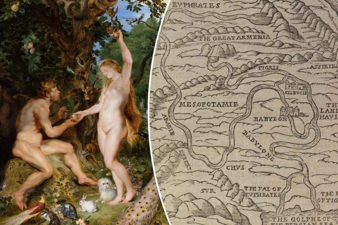 16th Century map reveals real-life Eden location