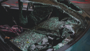 SUV Hits Guardrail, Truck on Garden State Pkwy