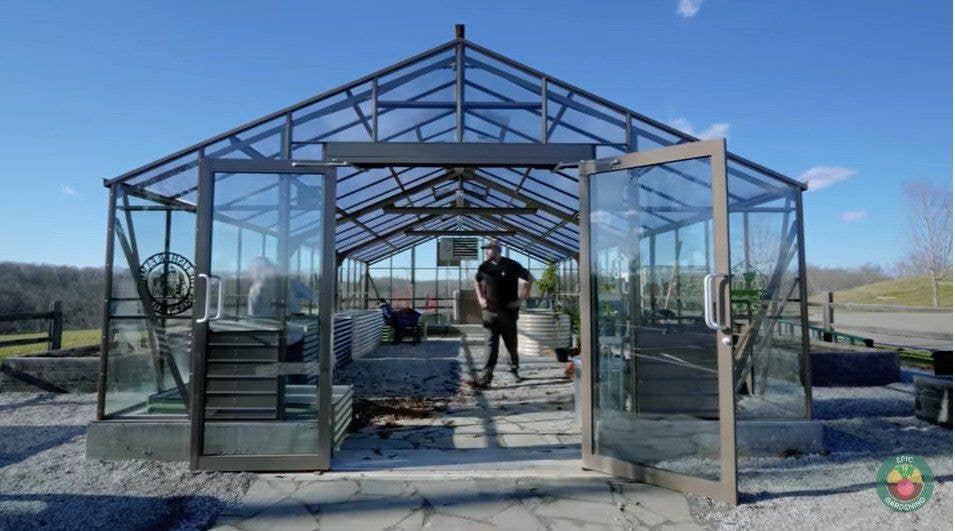inside carrie underwood greenhouse