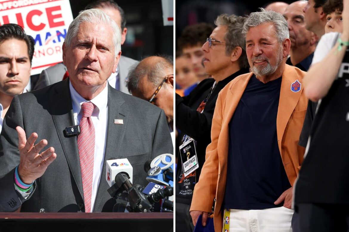 Knicks owner James Dolan to host $10K-per-ticket MSG fundraiser for NY gov candidate Bruce Blakeman