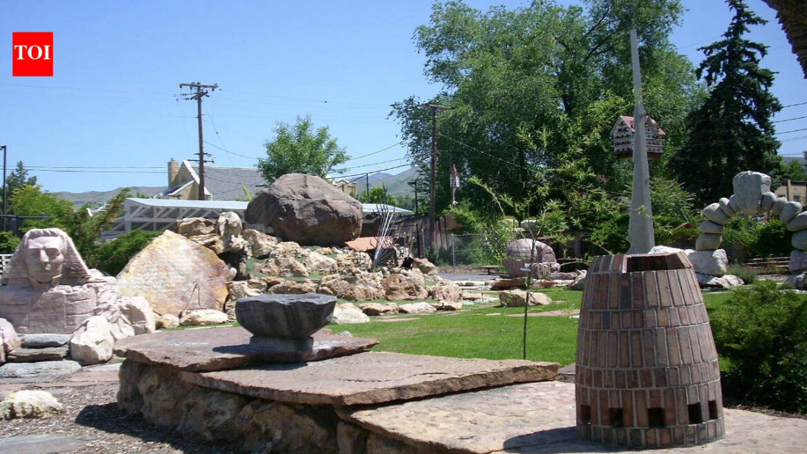 In 1945, Salt Lake City stonemason Thomas Child began a backyard sculpture garden; by 1963, it featured a 25-ton sphinx bearing Joseph Smith’s face, now a public park | World News In 1945, Salt Lake City stonemason Thomas Child began a backyard sculpture garden; by 1963, it featured a 25-ton sphinx bearing Joseph Smith’s face, now a public park | World News