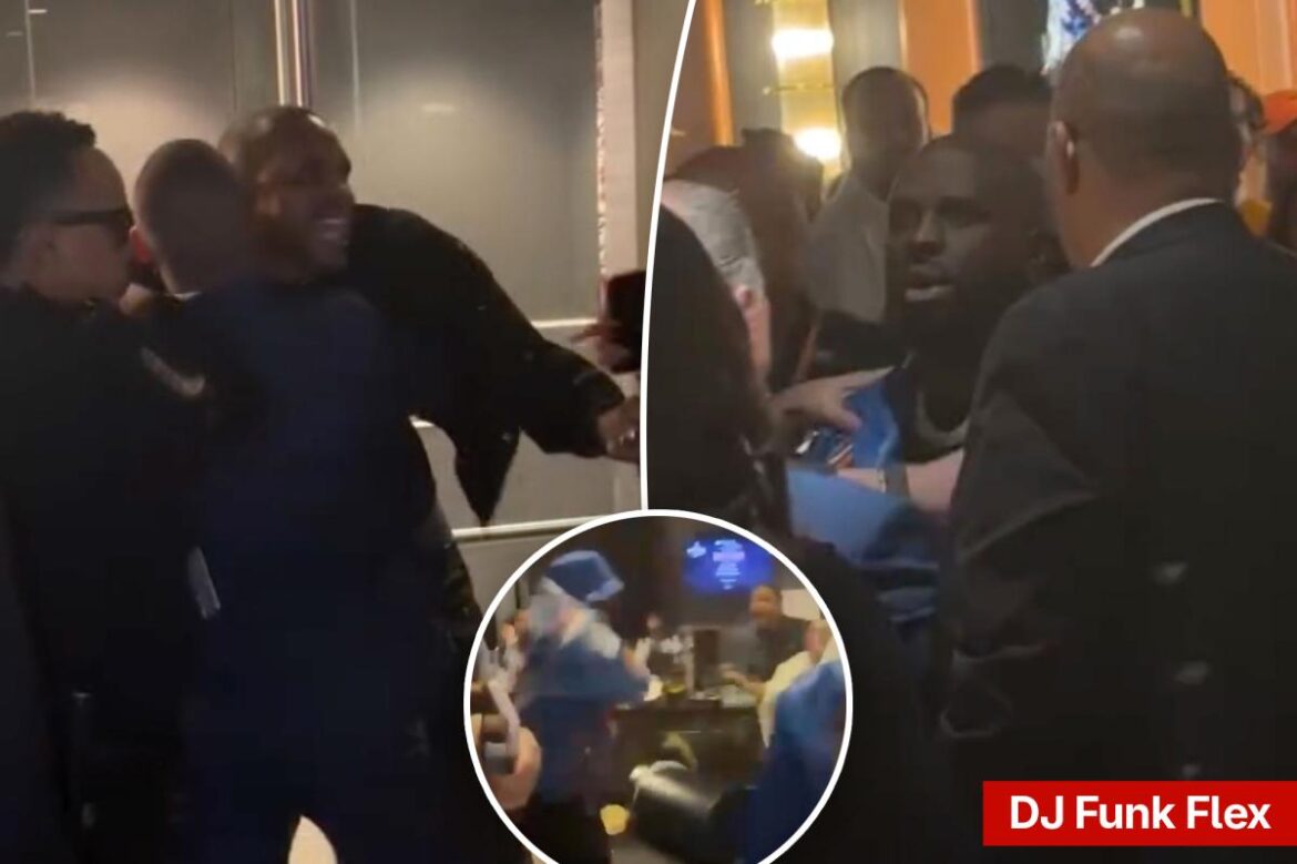 Hot 97 DJ Funk Flex in wild altercation at Knicks game Hot 97 DJ Funk Flex in wild altercation at Knicks game