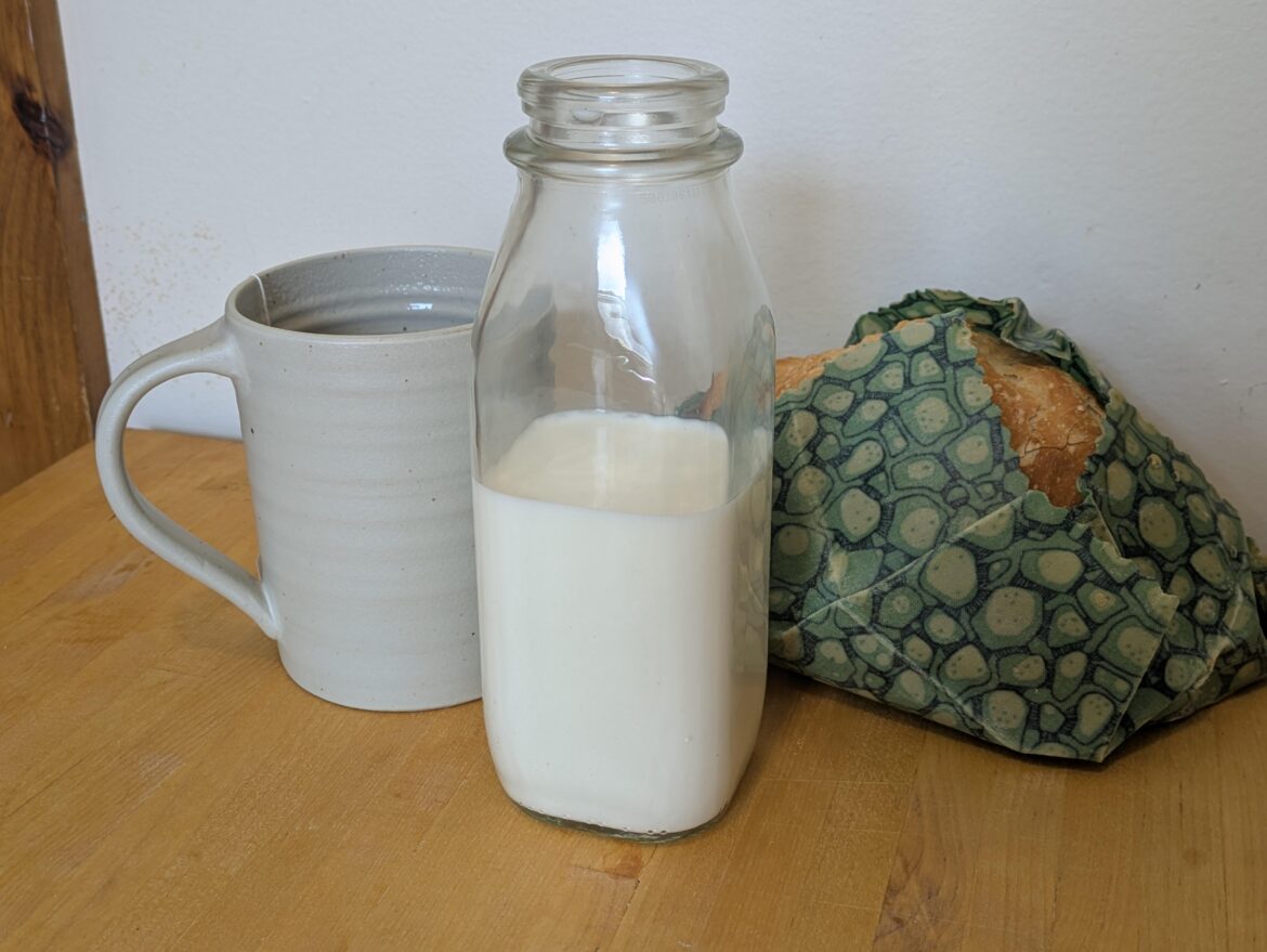 Anyone else think that milk just tastes better from a glass bottle?